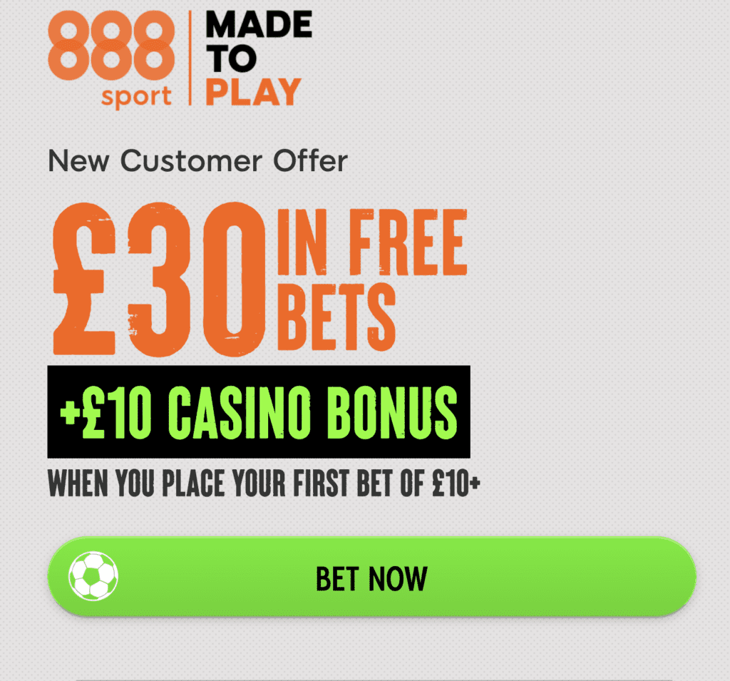 888 Free Bet