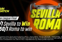 Sevilla vs Roma Parimatch Offer