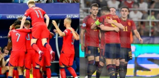 England U21 vs Spain U21