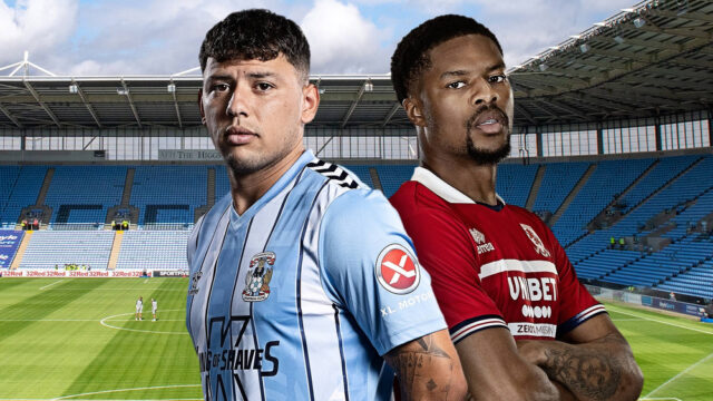 Coventry vs Middlesbrough