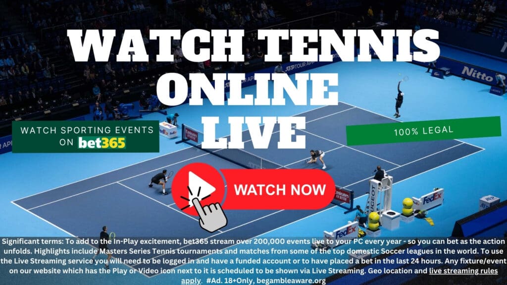Watch Tennis Online