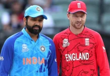 England v India