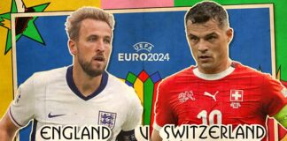England vs Switzerland