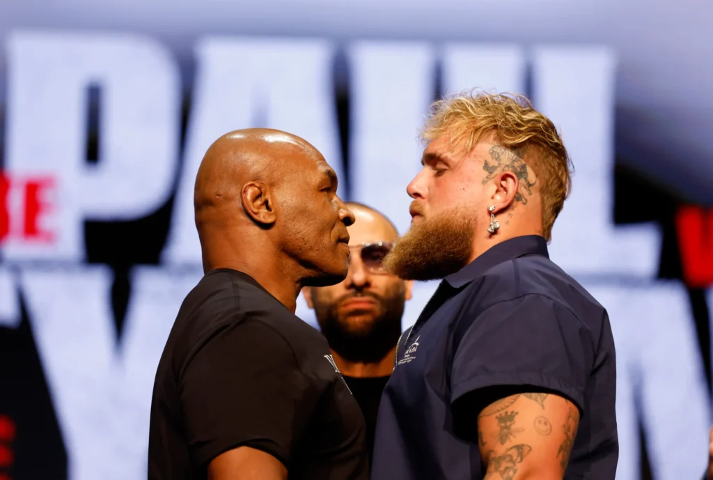 Jake Paul vs Mike Tyson