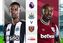 Newcastle vs West Ham