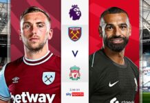 West Ham United vs Liverpool