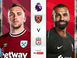 West Ham United vs Liverpool