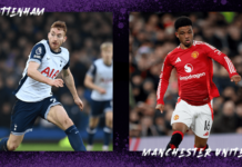 Tottenham Hotspur vs Manchester United