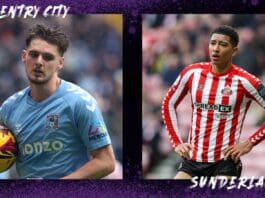Coventry vs Sunderland