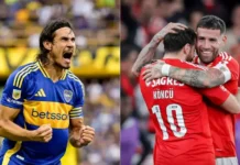 Boca Juniors vs Benfica