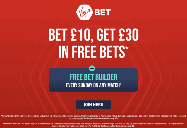 VirginBet Free Bets