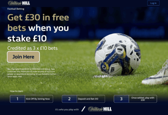 William Hill Free Bets