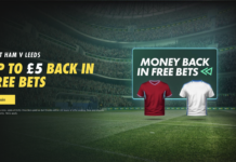 West Ham vs Leeds Money Back Offer: Get £5 in Free Bets if Your Bet Loses West Ham vs Leeds bet365 money back offer