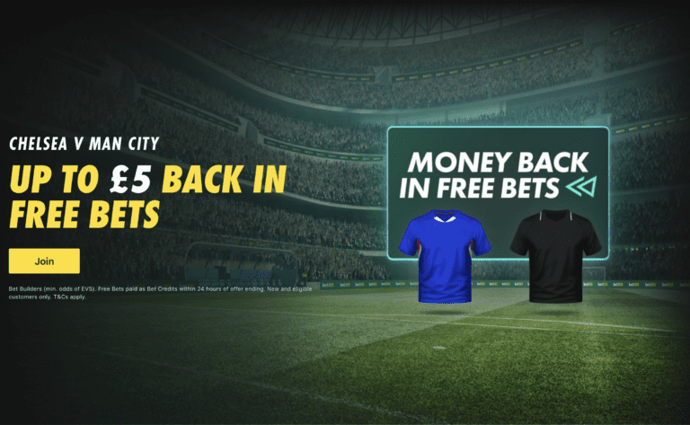 BettingTips4You.com | Free Football Betting Tips & Predictions bet365 Chelsea vs Man City money back offer