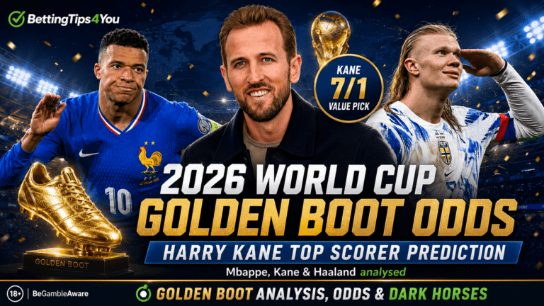BettingTips4You.com | Free Football Betting Tips & Predictions 2026 World Cup Golden Boot
