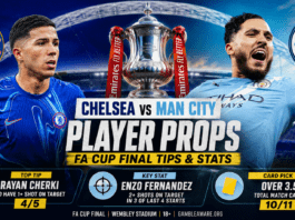 Chelsea vs Manchester City Player Props: FA Cup Final Tips & Stats Chelsea vs Man City Players Prop