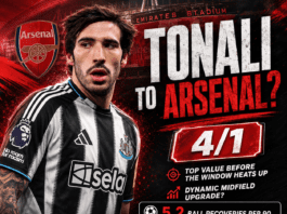 Tonali to Arsenal