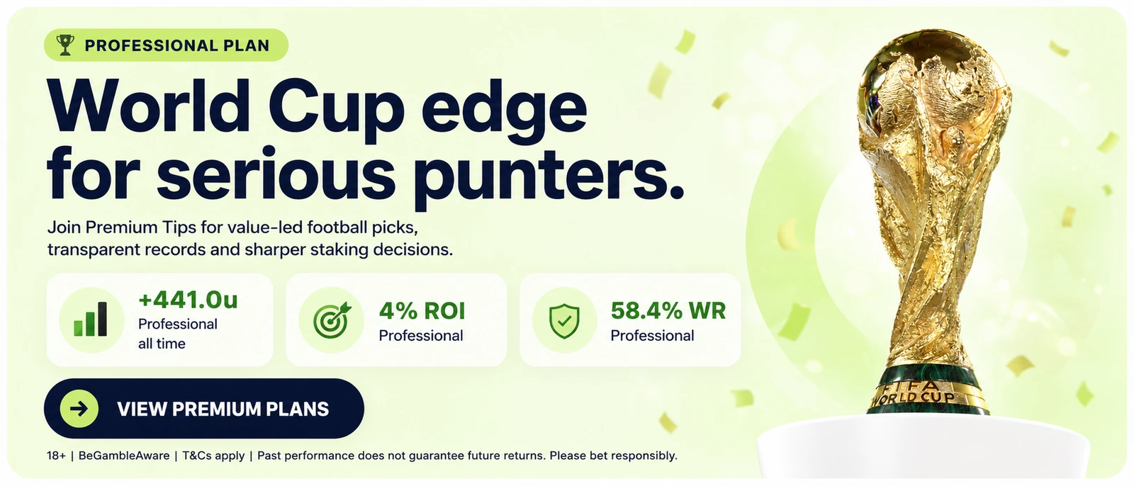 25. World Cup Premium Image - World Cup Edge Serious Punters