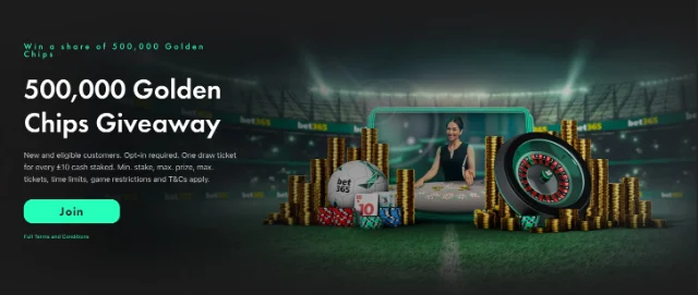 500k Bet365 Offer
