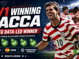 8/1 Acca Winner: How Our 5-Leg Global Accumulator Swept the Board Winning Acca