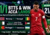 BTTS & Win Acca Lands Ronaldo