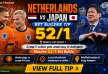 Netherlands vs Japan Bet Builder