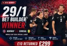 Norway 3-2 Senegal Bet Builder Winner: Our 29/1 World Cup Special Lands Norway vs Senegal Bet Builder Winner