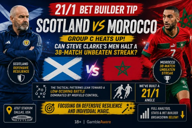 Bet Builder Tips: Scotland v Morocco