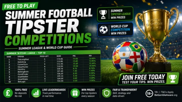 Free Football Tipster Competitions: Summer League & World Cup Guide