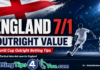 World Cup Outright Betting Tips: Why 7/1 England Represent the Supreme Tactical Value Angle Over Favourites World Cup Winner Tip