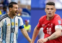 Argentina v Switzerland
