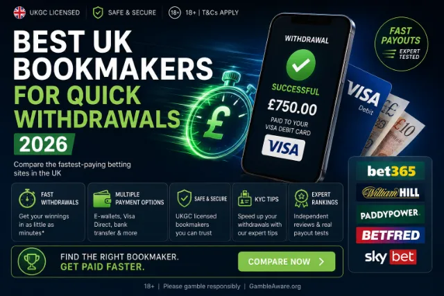 Best UK Bookmakers for Quick Withdrawals