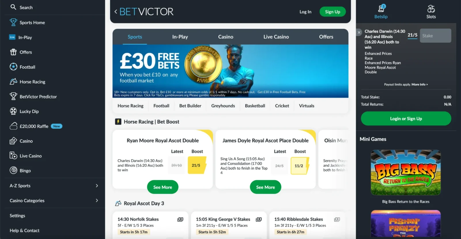 BetVictor payments