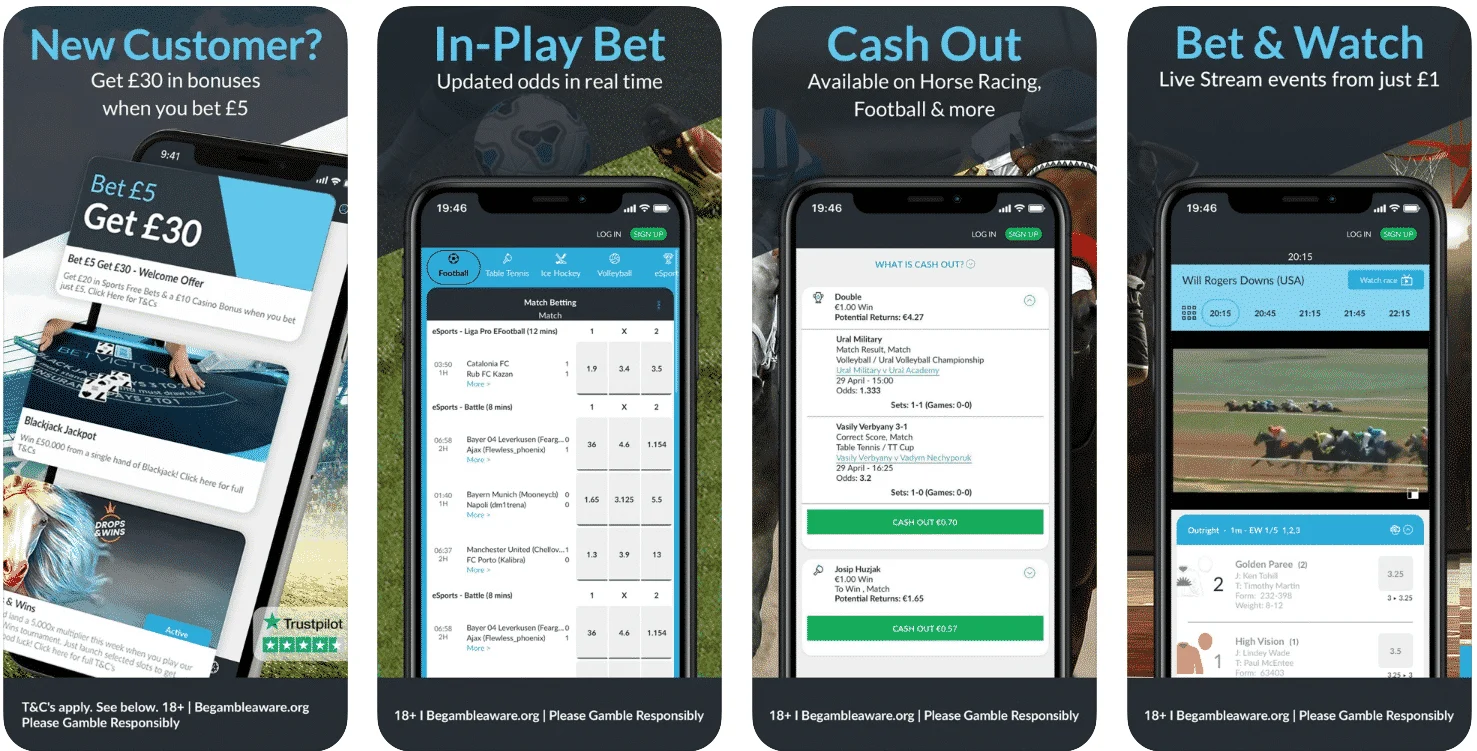 BetVictor mobile app