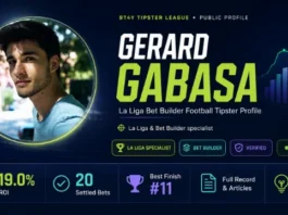 Gerard Gabasa — La Liga Bet Builder Football Tipster Profile Gerard Gebasa