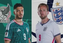 Mexico v England