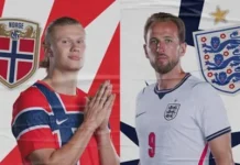 29/1 Norway v England Bet Builder Norway v England