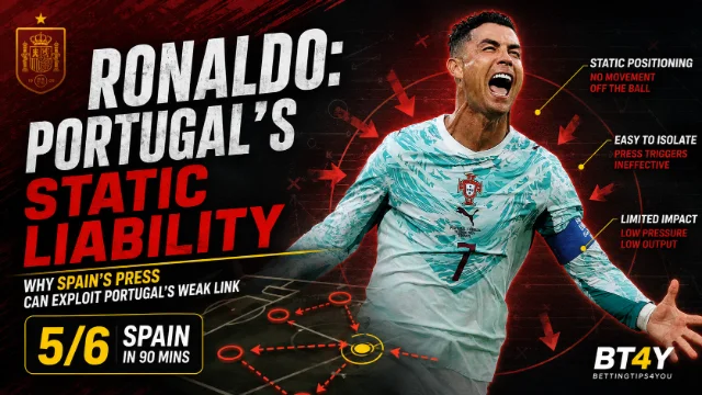 BettingTips4You.com | Free Football Betting Tips & Predictions Ronaldo Liability