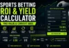 Sports Betting ROI & Yield Calculator: Find Value & Convert Odds Sports Betting ROI & Yield Calculator