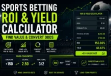 Sports Betting ROI & Yield Calculator