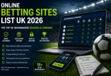 Online betting sites List UK 2026