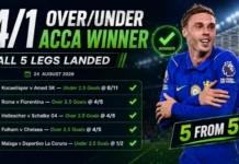 Over Under Acca Win