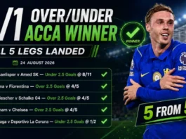 Over Under Acca Win