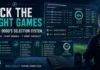 Pick the Right Games (opt)