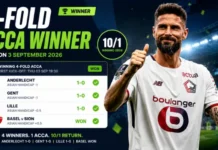 4-fold Acca winner