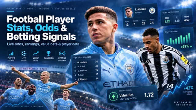 Football Player Stats, Odds & Betting Signals | BT4Y