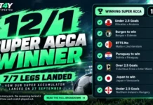 Sunday Winner Acca